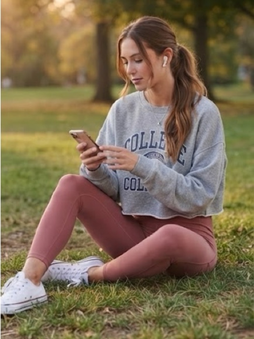 Jones New York Women’s' Dusty Rose Pink Leggings with Pockets